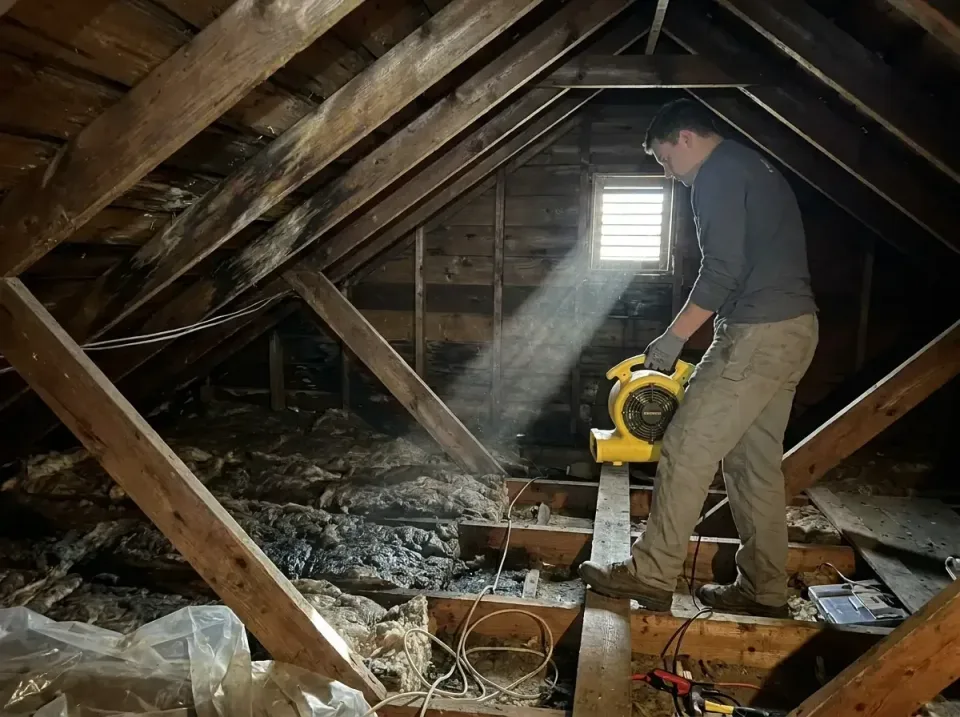 attic-water-damage-drying-proc-007 — frequently asked questions, Emergency Water Extraction & 24/7 Flood Response in Hazlehu…